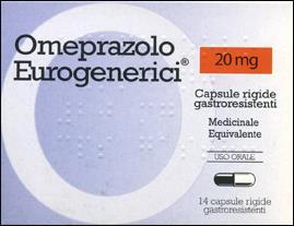 EUROGENERICI Le differenze consentite: Nome commerciale Malesci S.p.A. Omeprazolo 10 mg 14 compresse Costo: 3,54 eu (rimb.