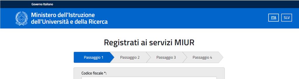 Nel Passaggio 2 viene richiesto l inserimento dei dati anagrafici.