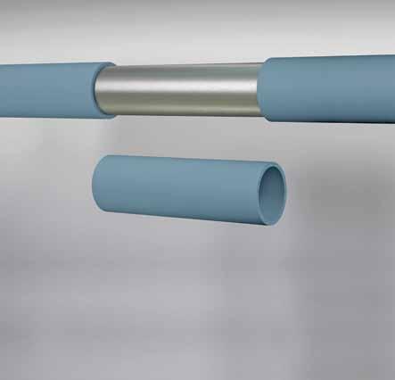 Sistemi criogenici Armaflex Non sono necessarie barriere separate poiché è il materiale stesso che agisce da barriera al vapore su tutto lo spessore.