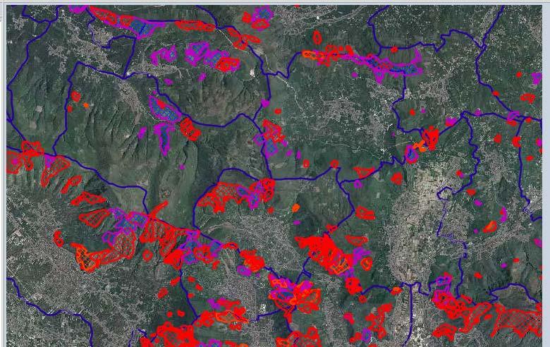 1.1 - View Frame Cartografico In quest area devono essere visibili con idonea rappresentazione, i temi cartografici.