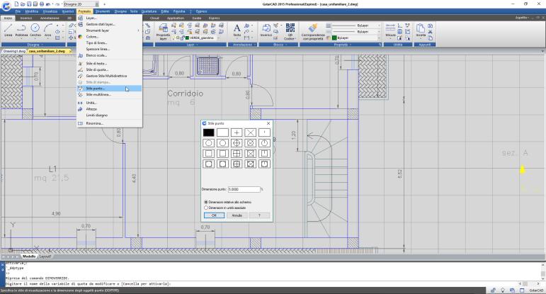 Strumenti di misurazione Gli strumenti di misurazione di GstarCAD aggiungono accurati valori annotativi agli oggetti del tuo