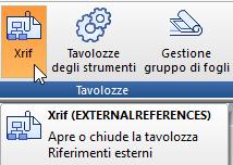 Riferimenti esterni GstarCAD ha una potente gestione dei riferimenti esterni: file come DWG, DWF, DWFX, PDF e immagini raster possono