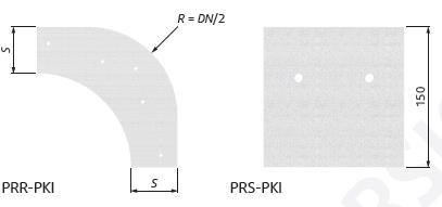 Fig. 20: Cover plates per PKIR3G Fig. 21 Coverplates per PKIS3G Fig. 22: termofusibile con pulsante di prova Kit di coverplates in pannelli di calcio-silicato Obbligatorio per installazione 1.