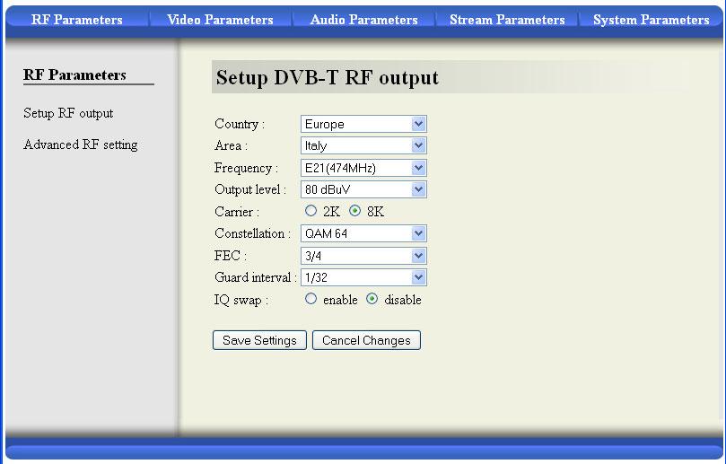 alla rete LAN mediante appposito connettore collocato sul pannello frontale, è possibile accedere via web inserendo