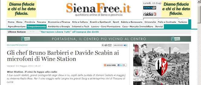 Testata: Siena Free.it Di