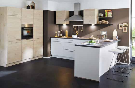 10 colori Elettrodomestici VIVA INOX inclusi forno da incasso piano cottura in vetroceramica frigorifero cappa A A+ Ante disponibili in 5 colori 9.755, 00* 2.