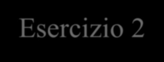 Esercizio 2 Scrivere un programma che calcoli (e mostri a video) l area di un triangolo, i valori della base e dell altezza vengono definiti dall utente tramite tastiera.