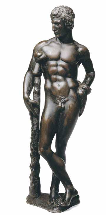 6. Anonimo, Ercole, bronzo, 35 cm