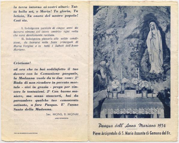 26 32 A/R - 1954 PASQUA