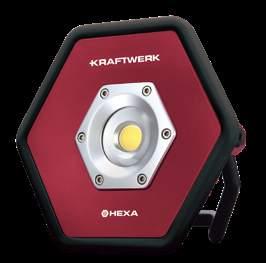 32039 Lampada da lavoro LED HEXA 1000 10 W 2 livelli di luminosità: 50/100%