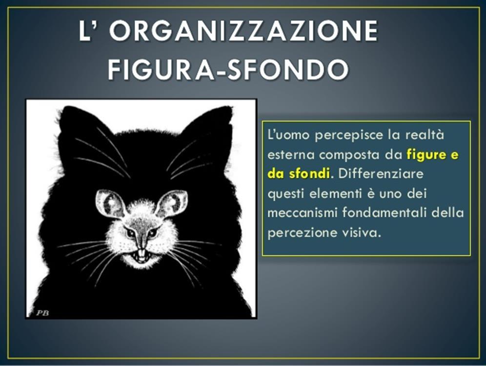 La percezione degli oggetti non può essere considerata