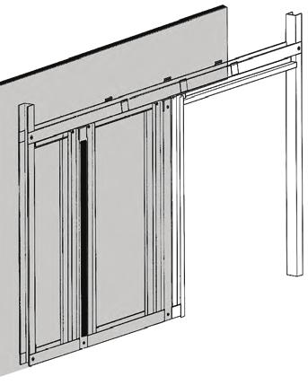 Edilizia CATALOGO PRODOTTI accessori per orditure Telai porta a scomparsa PER PORTE Campo d impiego: Controtelaio per porte e sistemi scorrevoli a