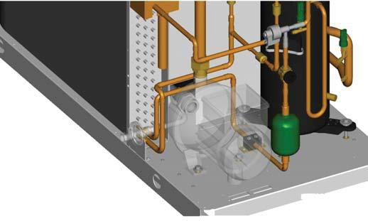 pompe di calore\mxe EXCELIA: ALTA EFFICIENZA 365 GIORNI/ANNO > R410A > FUNZIONAMENTO IN POMPA DI CALORE FINO A -15 C > SILENZIOSITÀ > COMPRESSORE > VALVOLA ELETTRONICA DI SERIE > CONTROLLO DI