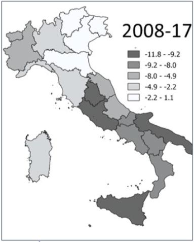 GLI STUDENTI E IL GIOCO D AZZARDO 55 50 Prevalenza (%) 45 40 35 44,2% 36,9% 30 2009 2010 2011 2012 2013 2014 2015 2016 2017 Gioco nella vita