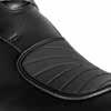 full-grain leather Upper heat protection: rubber microfiber Lining: breathable and