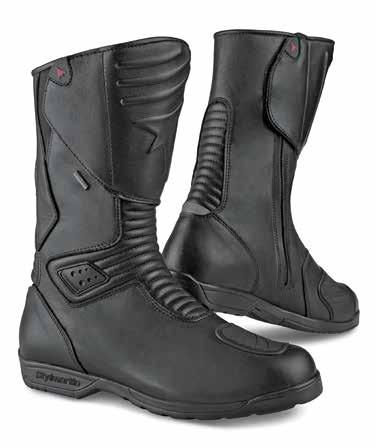 and changeable Sole: oil proof and antistatic rubber Protezione cambio / Gear protection Upper: full grain leather Protections: malleolus PU internal protection on both sides + micro injected gear