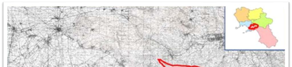 Figura 20: Perimetrazione del SIN Bacino Idrografico del Sarno Fonte: Regione Campania, Piano