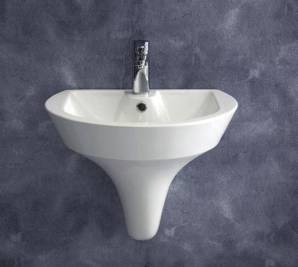 Lavabo sospeso Wall-hung washbasin 24LV