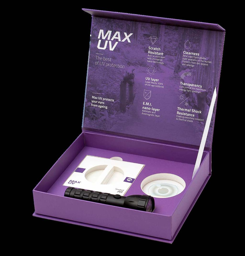 Demo Box Max UV A demonstrative tool to show your clients all the