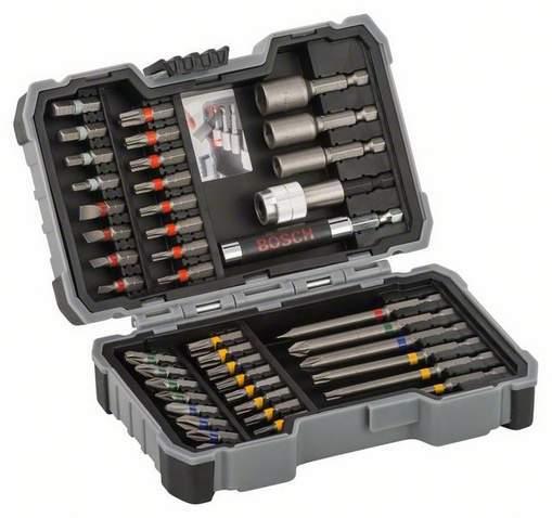 X-PRO AVVITAMENTO PROFESSIONAL Kit di bussole e bit da 43 pezzi Set bit di avvitamento da 43 pz.