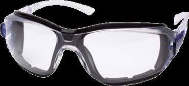 Wraparound design with a wide field of vision Wide coverage for greater protection 1/1034 OCCHIALE PREMIM PREMIM SPECTACLES