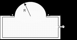 Esercizio 1 Serbatoio metallico a campana In un bacino di acqua (densità ra = 1000 kg/m 3 ) galleggia un serbatoio metallico a campana contenente olio (densità ro = 734 kg/m 3 ), per un altezza ho.
