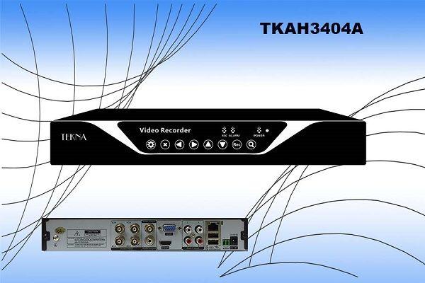 TKAH3404A Video Registratore Universale Ingressi Video: 4 BNC - Ingressi audio: 2 RCA Out Video: 1 BNC, VGA1440x900, HDMI1080P REC: AHD 4x1080P Compatibile con 960H AHD+IPC: 2 ChX1080P AHD- 2