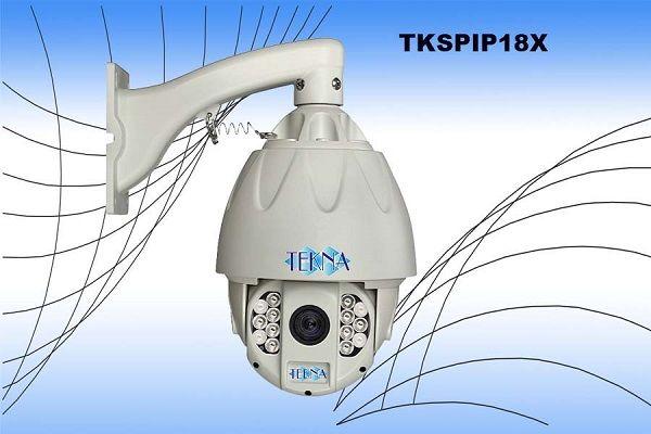 TKSPIP18X IP Speed Dome IP Sensore: Sony CMOS 1/2,8" 2,43MP Ottica Zoom: 18X (da 4,7 a 84,6mm) Risoluzione: