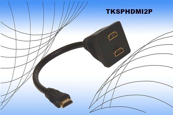 attivo HDMI Definizione max 1080P Doppio alimentatore Distanza max 30mt su cavo 2 cavi FTP