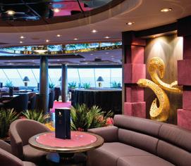 TOP SAIL LOUNGE MSC YACT CLUB Posti Servizi esclusivi Area (m 2 ) Ponte CONCIERGE AREA Reception 24