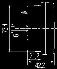 5,5 W, assorbimento di corrente = circa 2,18 A Kit per montaggio a sbalzo 2PT 009 599-811 Luce per guida