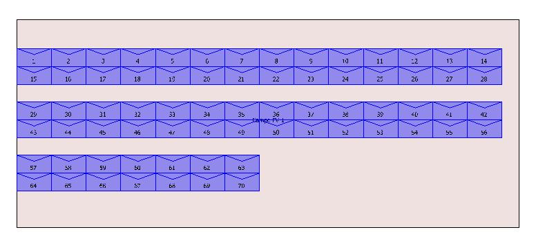 Inverter utilizzati Numero totale 1 Tipologia Trifase Caratteristiche elettriche lato c.c. (ingresso) Numero di ingressi MPPT 2 Potenza massima (W) 24.000 Tensione massima (V) 1.