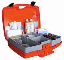 aziendali Pacco medicazione (allegato 2) incluso Small plastic box + first aid kit #2 Ergonomic polypropylene case with gasket Sturdy wall bracket included Convenient size great for any kind of