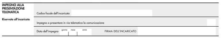 Frontespizio Si ricorda che la suddetta tabella è esaustiva di tutti i codici utili alla compilazione della modulistica dichiarativa, pertanto il soggetto che invia la CU dovrà indicare, tra quelli