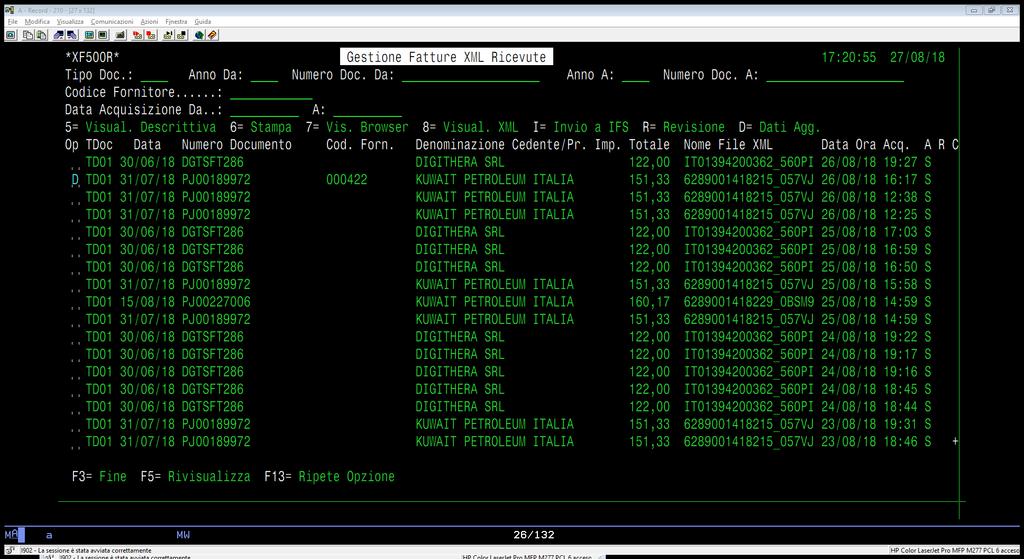 I documenti embedded, cioè i documenti allegati