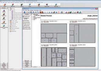 Ottimizzazione e generazione degli schemi di taglio per pezzi ad angolo retto e sagomati (woodnest Basic: manuale SchnittProfi(t) Nesting: automatico) Funzioni di