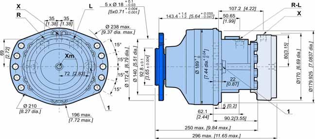 MOTORE RUOTA POCLAIN HYDRAULICS Istruzioni per l'uso : Questo documento è destinato ai fabbricanti delle macchine che integrano i prodotti Poclain Hydraulics.