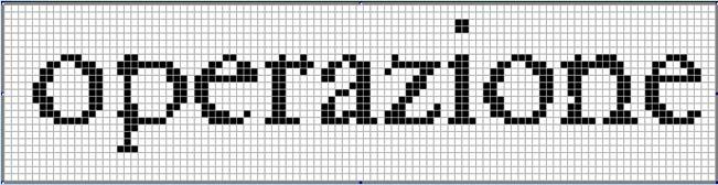Risoluzione 150 pixel per pollice (matrice 100x24