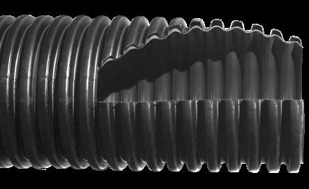 TUBO HDPE CORRUGATO PER IL RALLENTAMENTO DELL ACQUA AMR VOCE DI CAPITOLATO Fornitura di tubazione in PE AD, corrugata internamente di colore azzurro o nero, corrugata esternamente di colore nero del