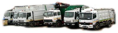 Mezzi di Raccolta I veicoli operativi utilizzati per la raccolta e il trasporto dei rifiuti