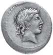 367 L. Marcius Censorinus (82 a.c.) Denario - Testa di Apollo a d.