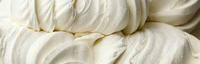 Basi crema Vasta gamma di miscele base in polvere per soddisfare tutte le esigenze di lavorazione del gelatiere.