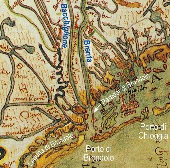 La foce di Brondolo del