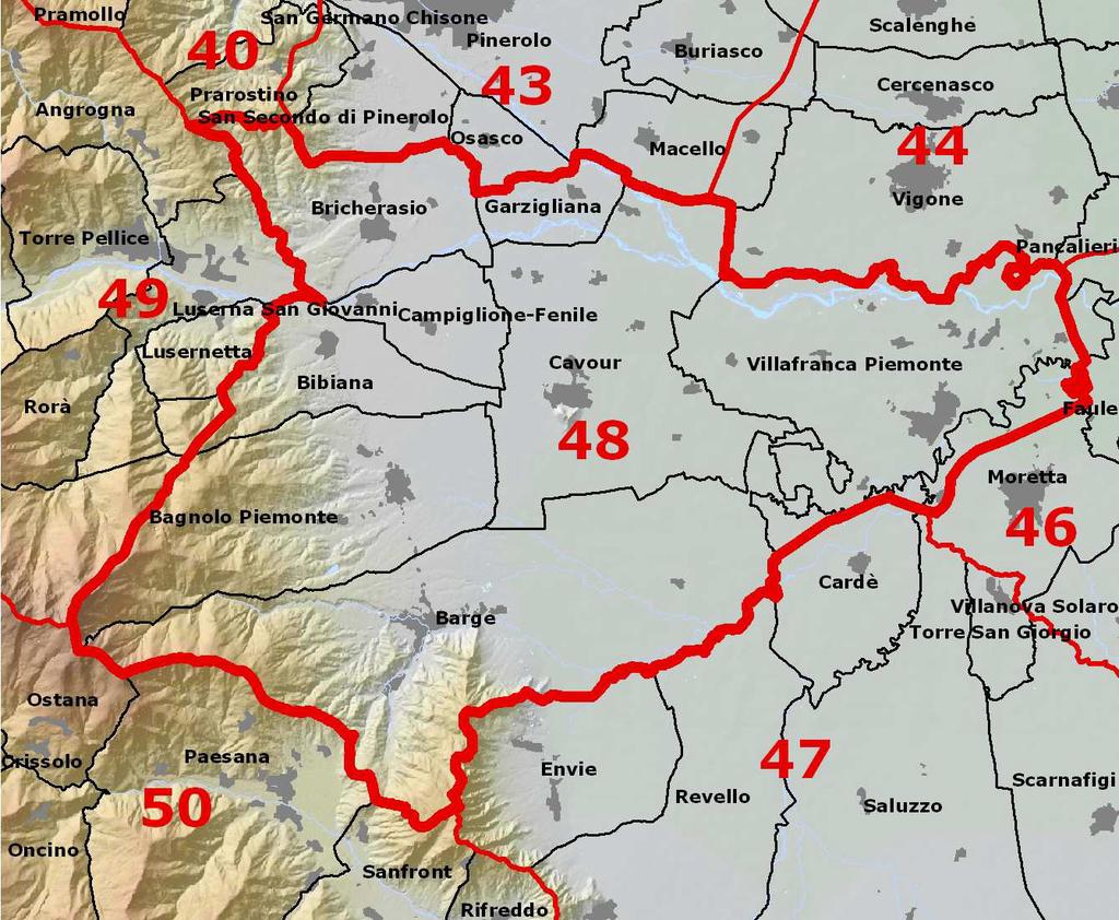 Le Schede degli Ambiti del Ppr AMBITO 48 PIANA TRA BARGE, BAGNOLO E CAVOUR La scheda, nella descrizione dell ambito, parla anche delle cave storicamente più antiche del contesto L impiego della