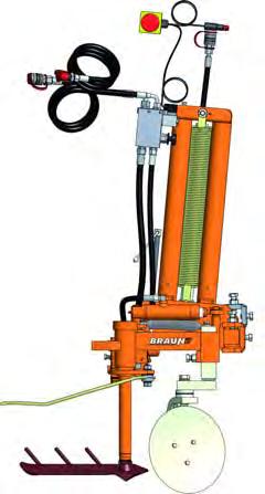 movimento EW, destro 01105 01117 Totale: 01101 01207 01101 LUV Perfekt destro 1 01105 Regolatore di pressione unilaterale 1 01117 Rincalzatore a disco Ø 300 mm destro 1 01207 Telaio porta-attrezzi 1