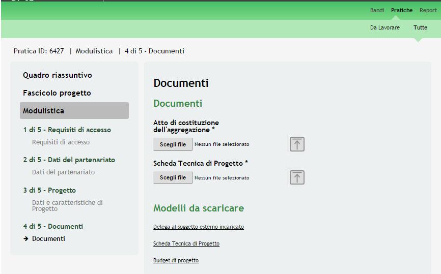 3.4 Modulo 4 Documenti Figura 21 Modulo 4 Documenti Nel quarto modulo è