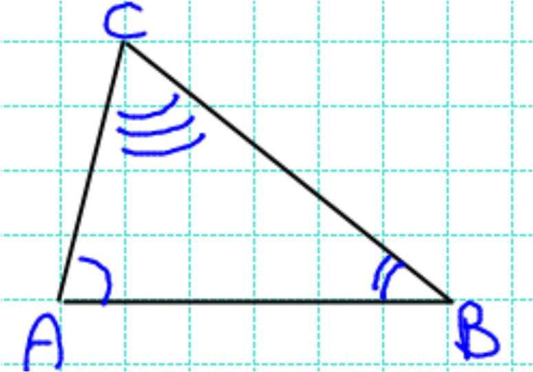 Ipotenusa: AB perché C = 90 Cateti: AC e BC Classificazione dei triangoli secondo i lati. 1.