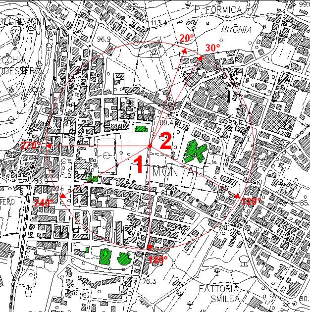 4 3 6 8 5 2 7 9 10 1 11 12 Estratto Cartografia Comunale Scala 1:5.