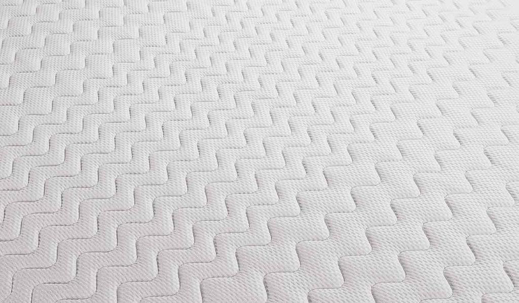 22 23 Struttura interna a 2 strati con superficie di contatto in Memoryfoam, dona una