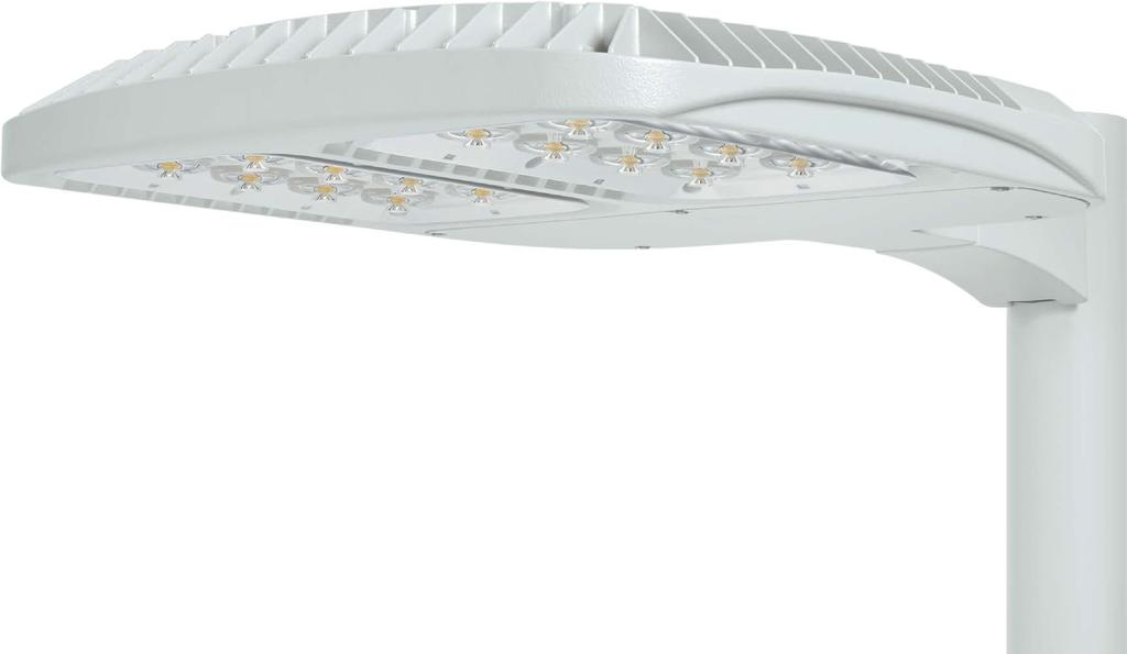 intorno alle sorgenti a LED Cree OSQ Series fonde insieme meccanica robusta, prestazioni ottimali e design per illuminare le aree urbane a tutto tondo, senza cadute di stile.